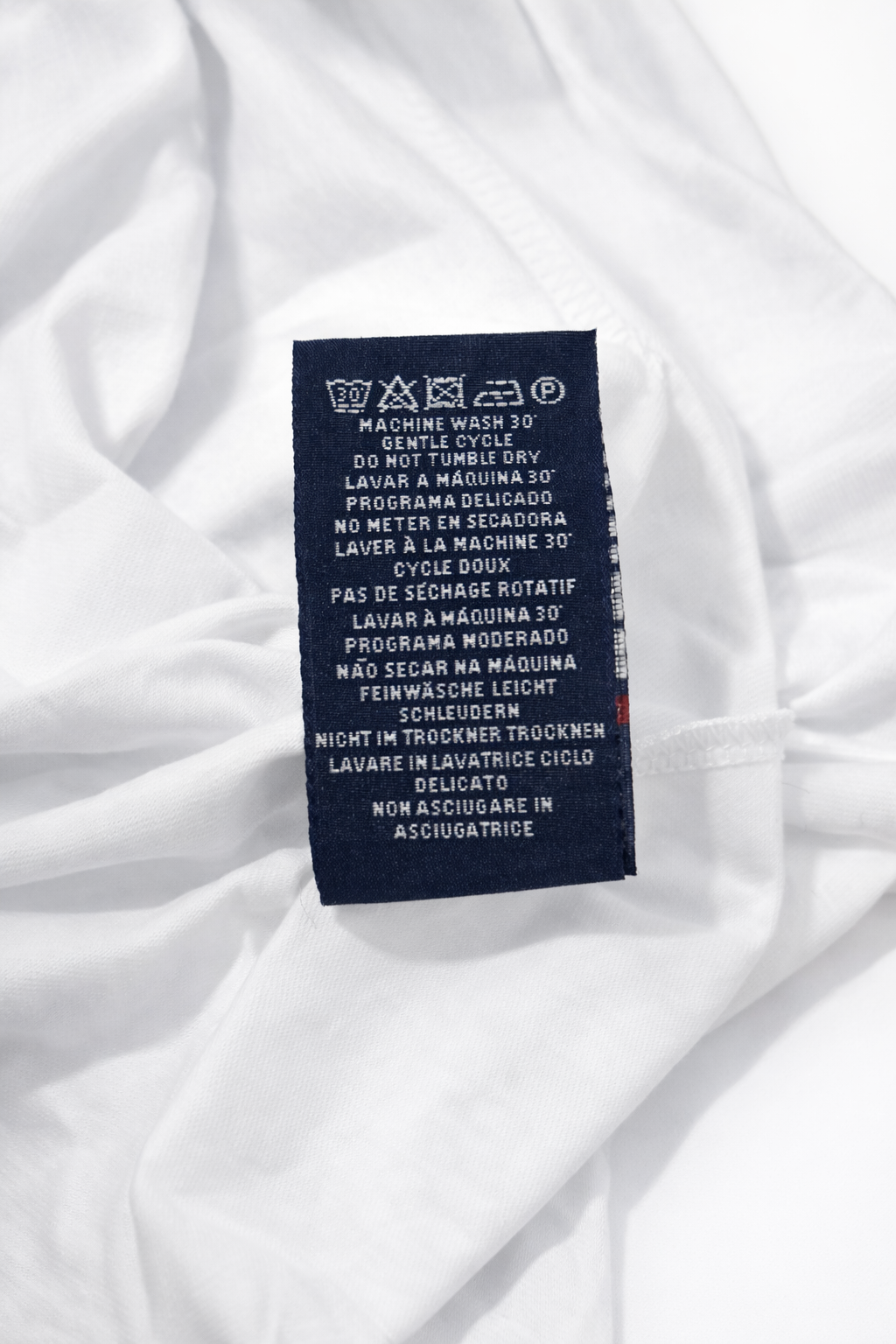 T-shirt Tommy Hilfiger Branca - Logo Bordado | Original