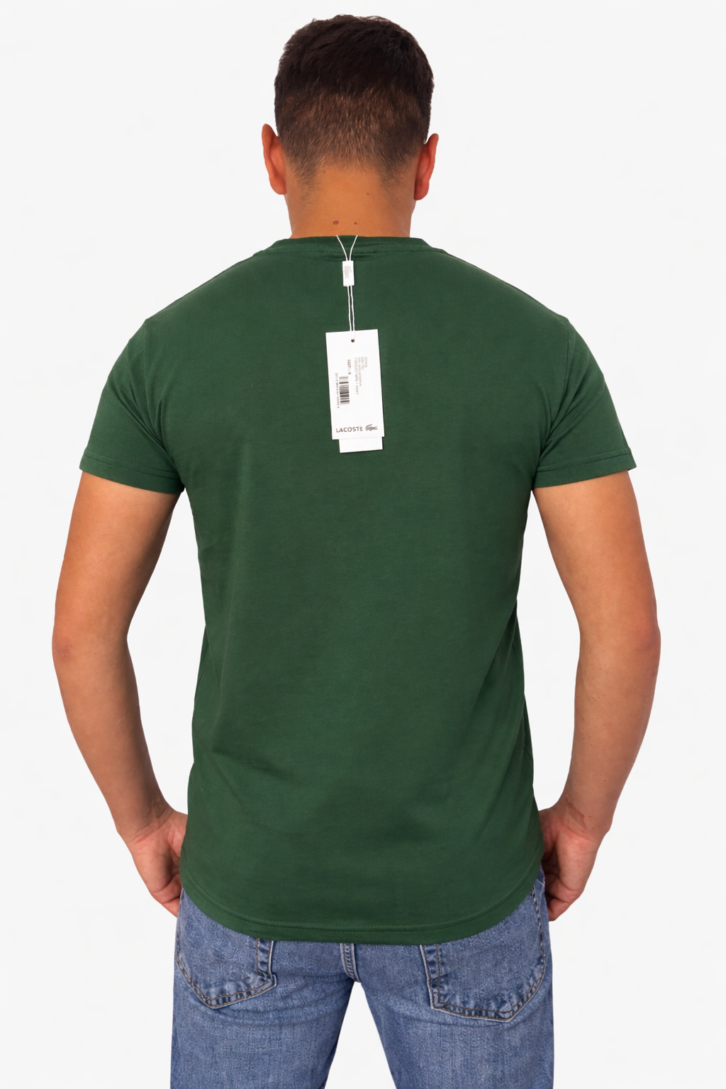 T-shirt Lacoste Verde Classic Fit - Original com Logo Bordado