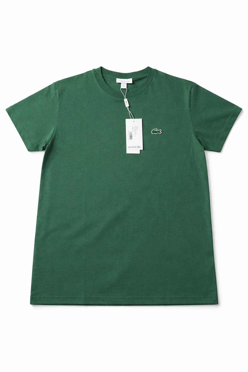 T-shirt Lacoste Verde Classic Fit - Original com Logo Bordado